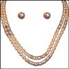 Peach Pearl Set - (2 Liner) - Click here to View more details about this Product
